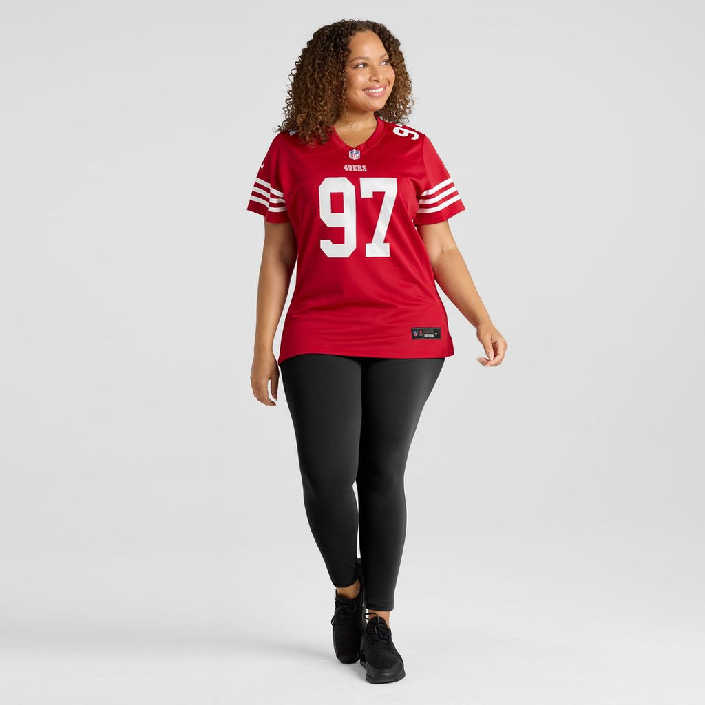 Nick Bosa San Francisco 49ers Women's Player Jersey - Scarlet