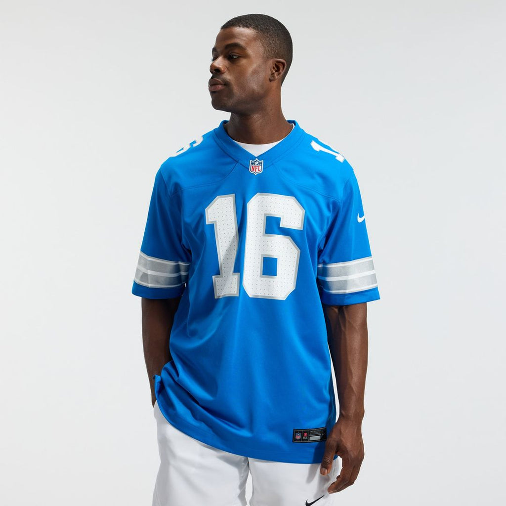 Jared Goff Detroit Lions 2nd Alternate Game Jersey - Black
