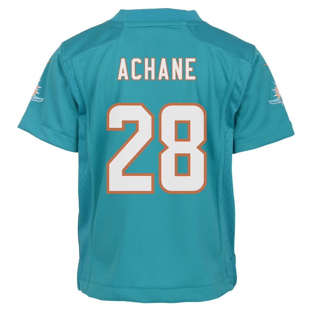 De’Von Achane Miami Dolphins Infant Team Player Game Jersey - Aqua