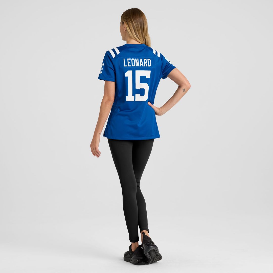 Riley Leonard Indianapolis Colts Women's Team Game Jersey - Royal