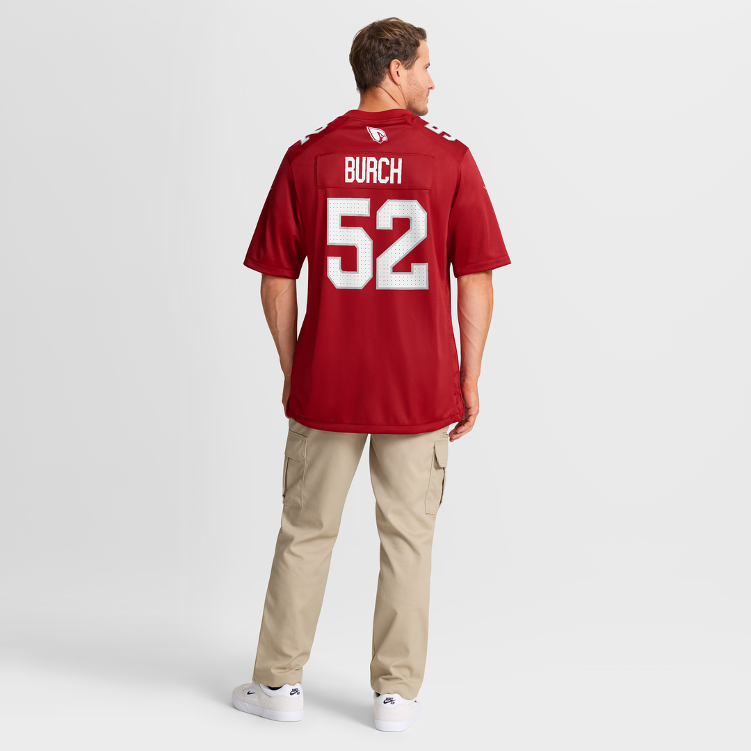 Jordan Burch Arizona Cardinals Team Game Jersey - Cardinal