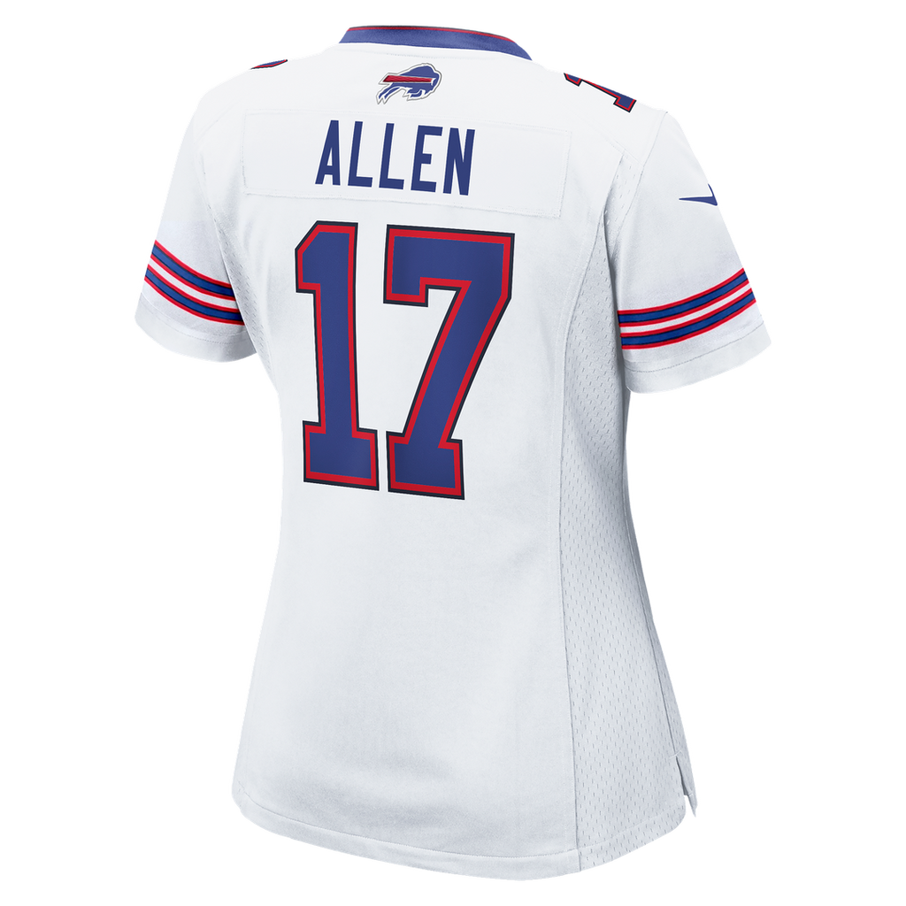 Josh Allen Buffalo Bills Women's White Game Jersey - White