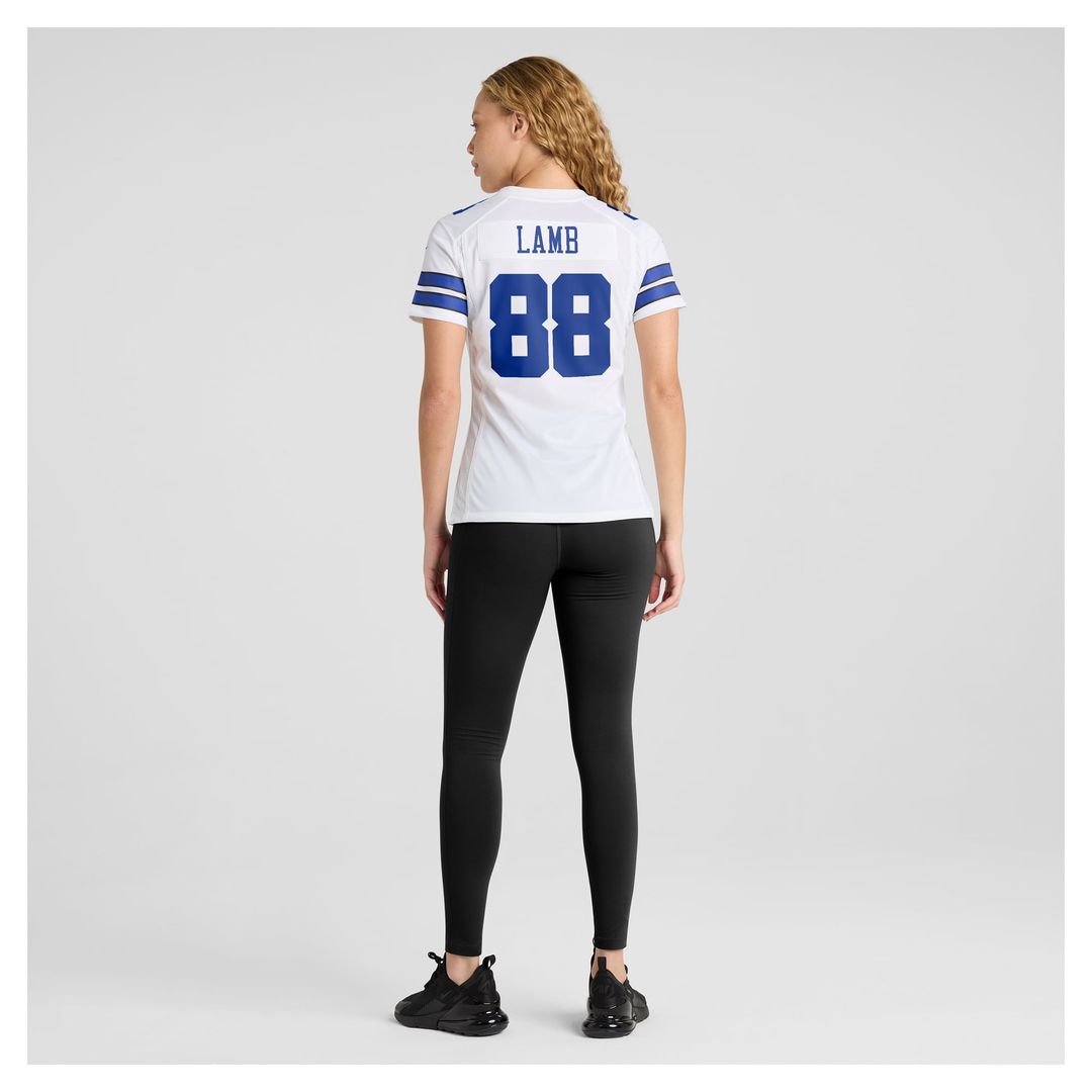 CeeDee Lamb Dallas Cowboys Women's Game Jersey - White