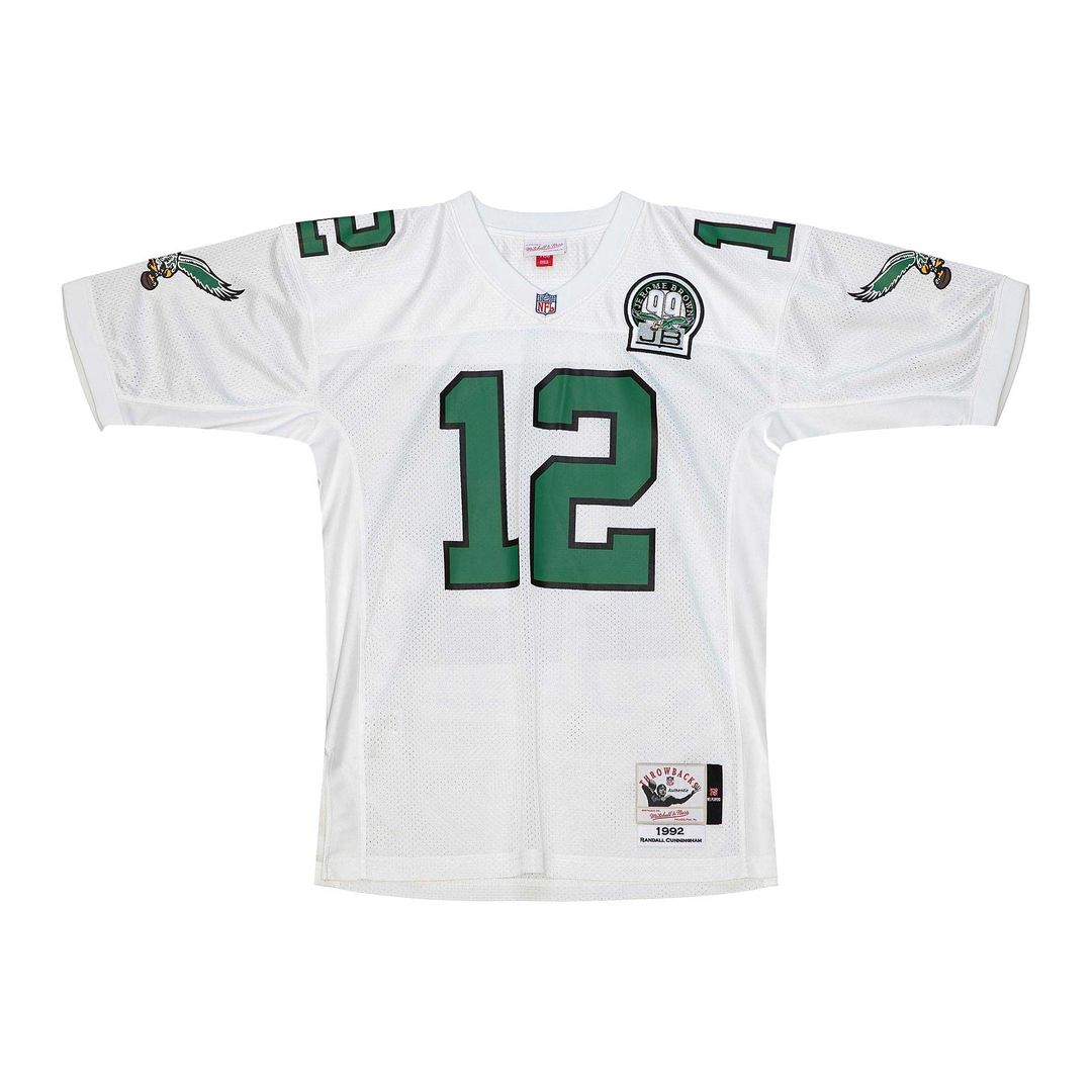 Randall Cunningham Philadelphia Eagles 1992 Authentic Throwback Retired Player Jersey - White