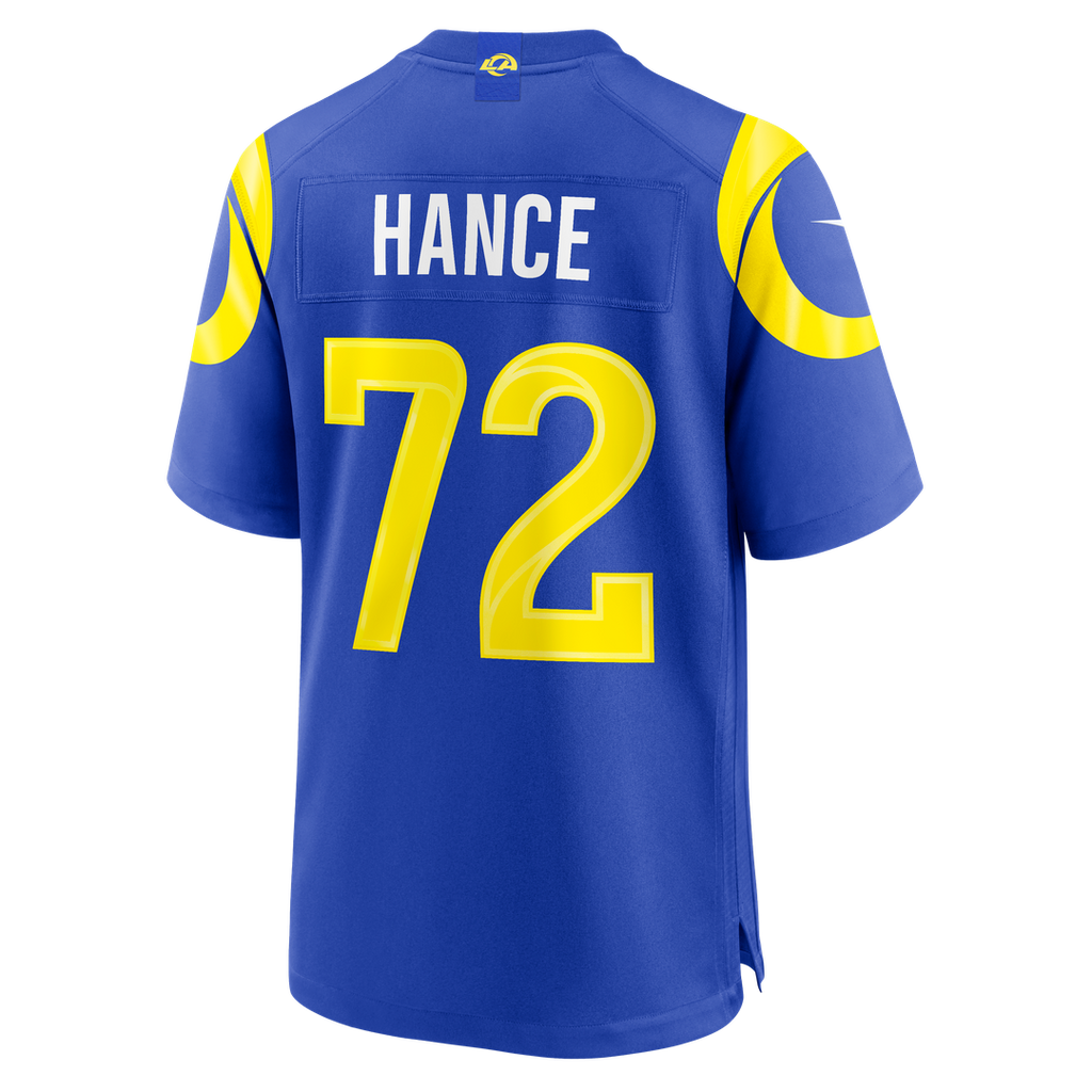 Blake Hance Los Angeles Rams Team Game Jersey - Royal