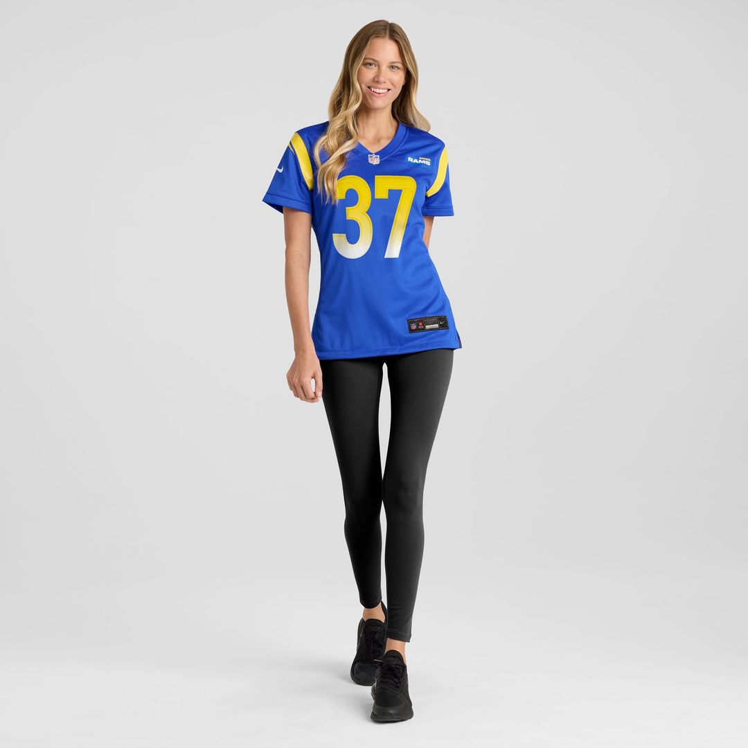 Quentin Lake Los Angeles Rams Women's Game Player Jersey - Royal