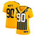 T.J. Watt Pittsburgh Steelers Women's Alternate 1933 Throwback Game Jersey - Gold