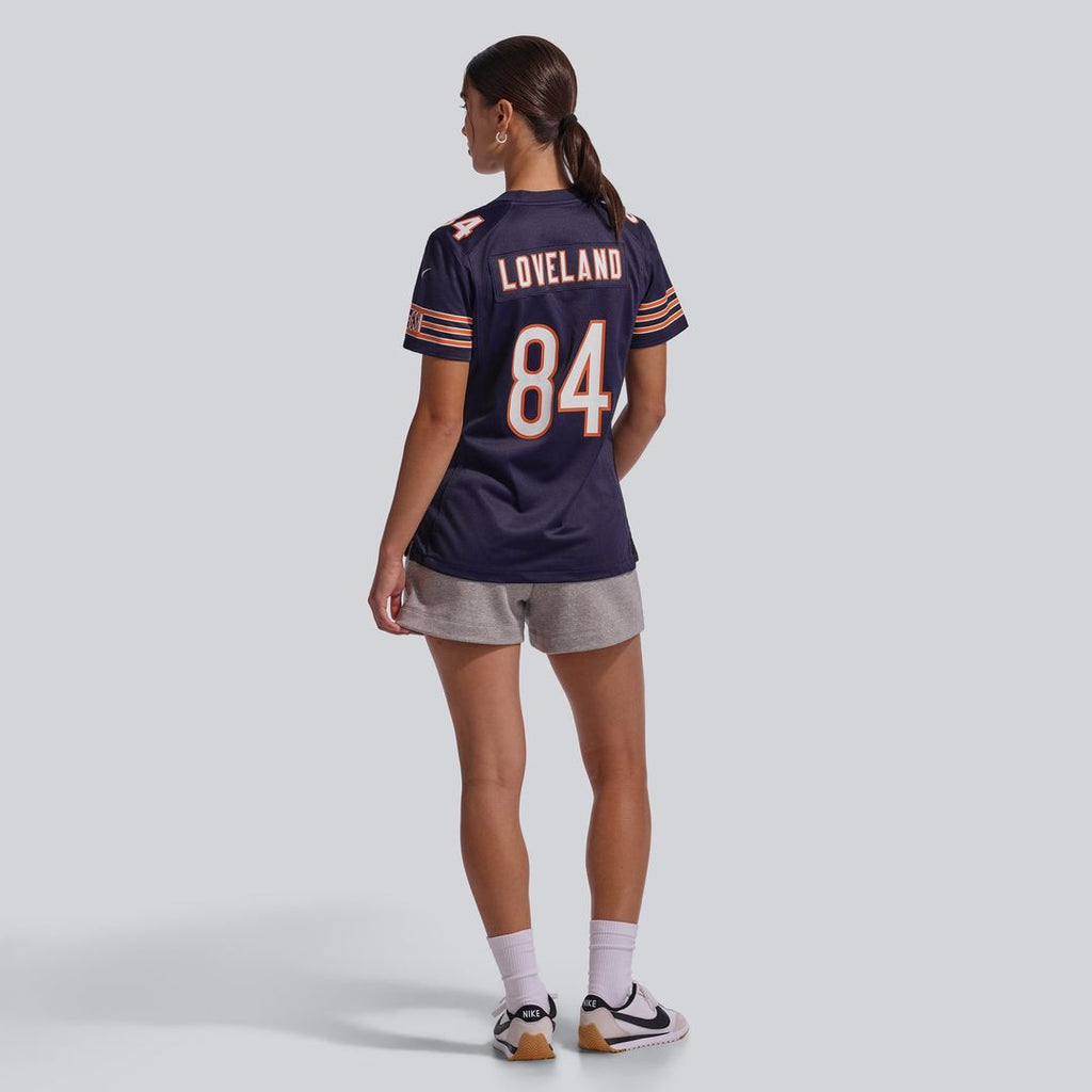 Colston Loveland Chicago Bears Women's Alternate Game Jersey - White
