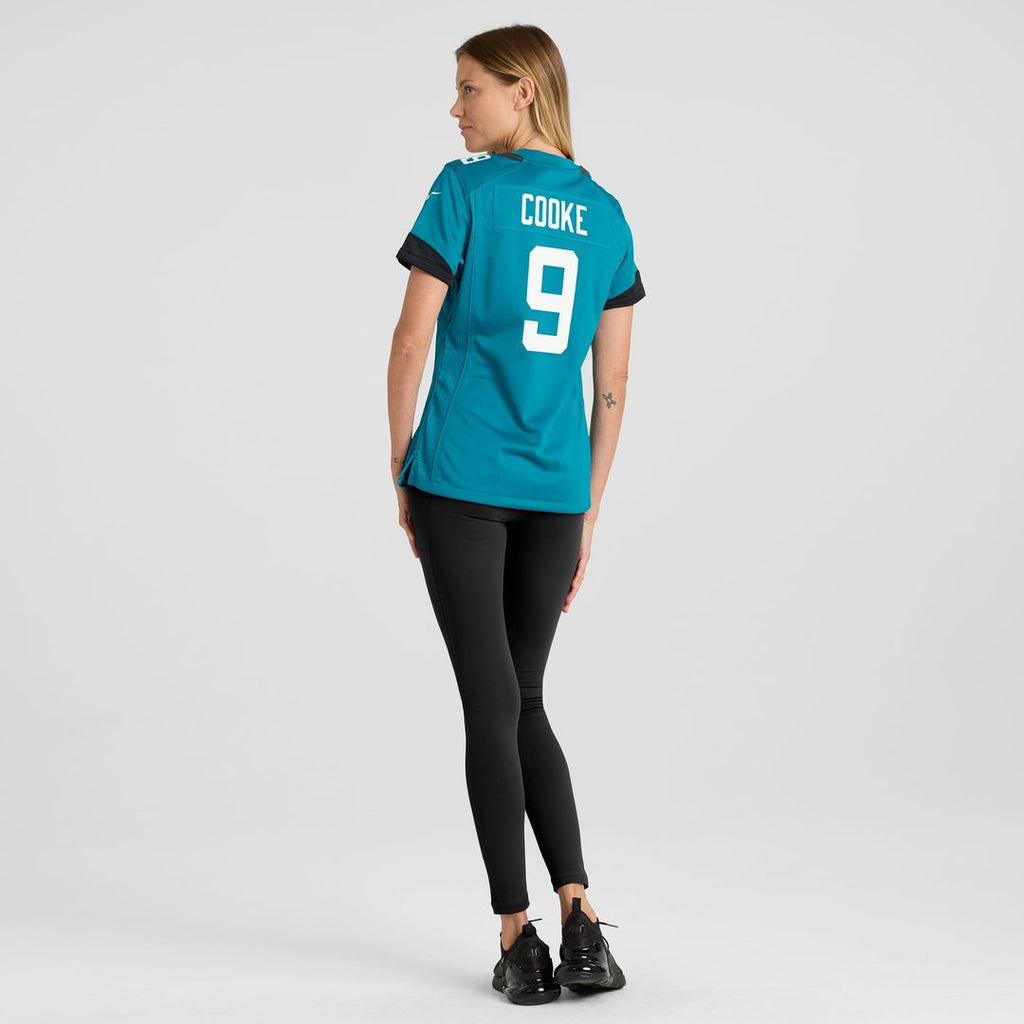 Logan Cooke Jacksonville Jaguars Women's Game Jersey - Teal