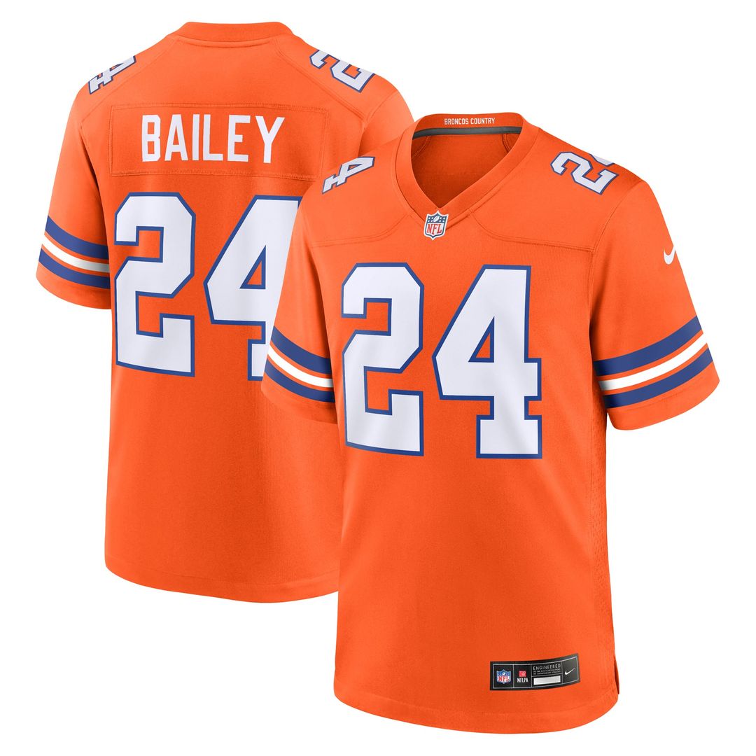 Champ Bailey Denver Broncos Retired Player Alternate Game Jersey - Orange