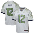 12s Seattle Seahawks Youth Rivalries Collection Game Jersey - Gray