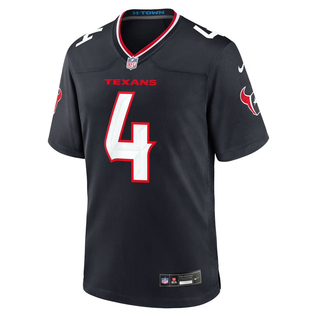 Woody Marks Houston Texans Team Game Jersey - Navy