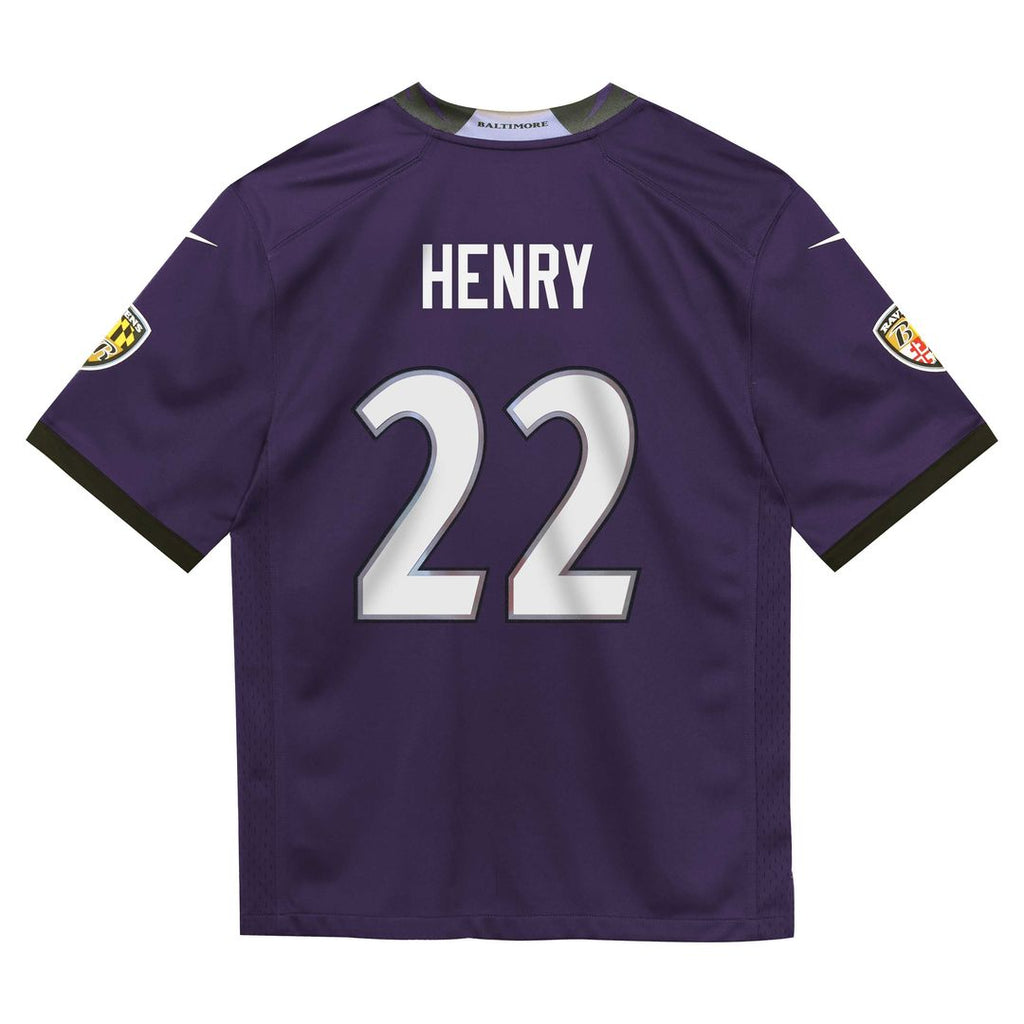 Derrick Henry Baltimore Ravens Infant Team Game Jersey - Purple