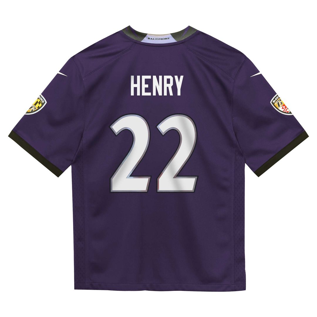 Derrick Henry Baltimore Ravens Infant Team Game Jersey - Purple