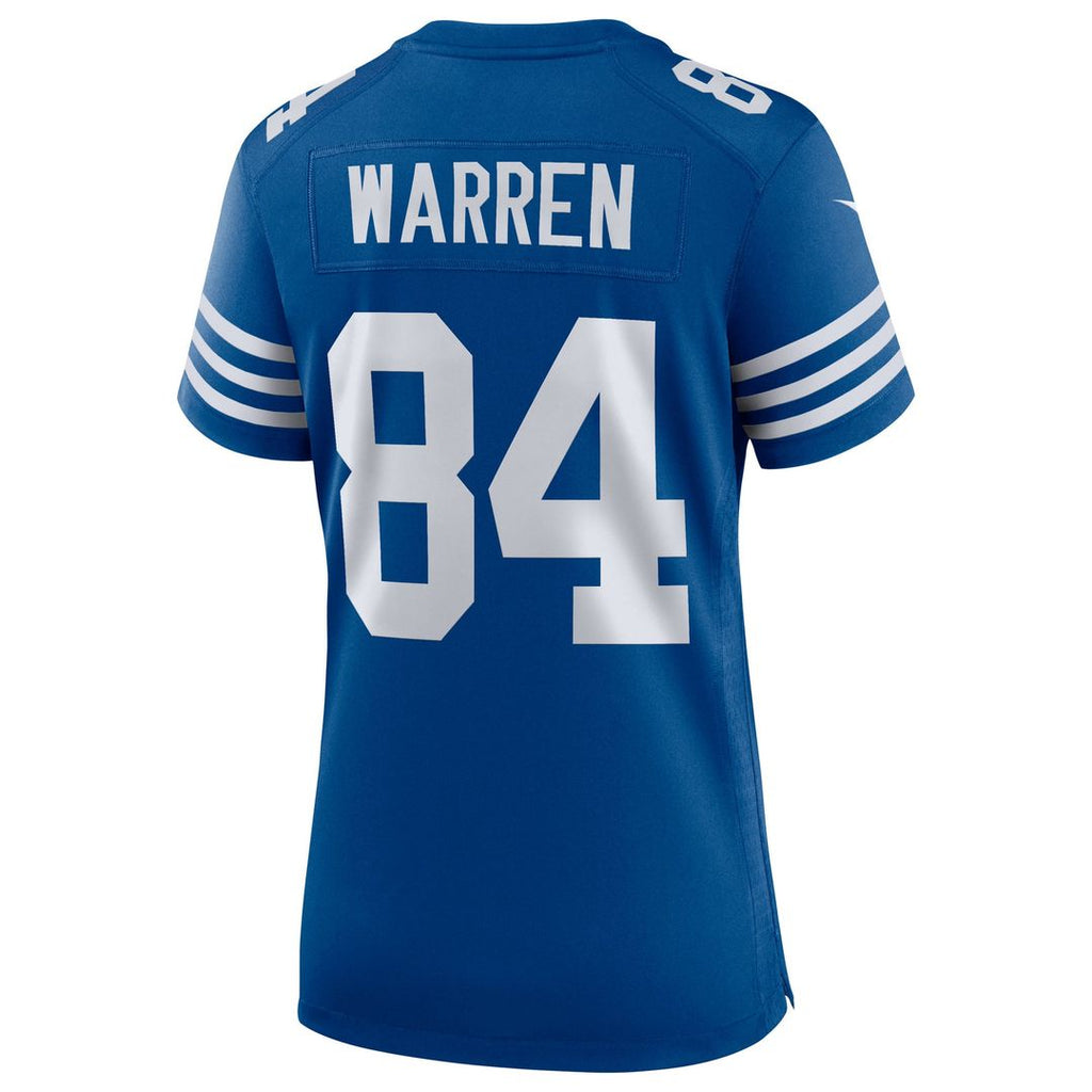 Tyler Warren Indianapolis Colts Women's Alternate Game Jersey - Royal