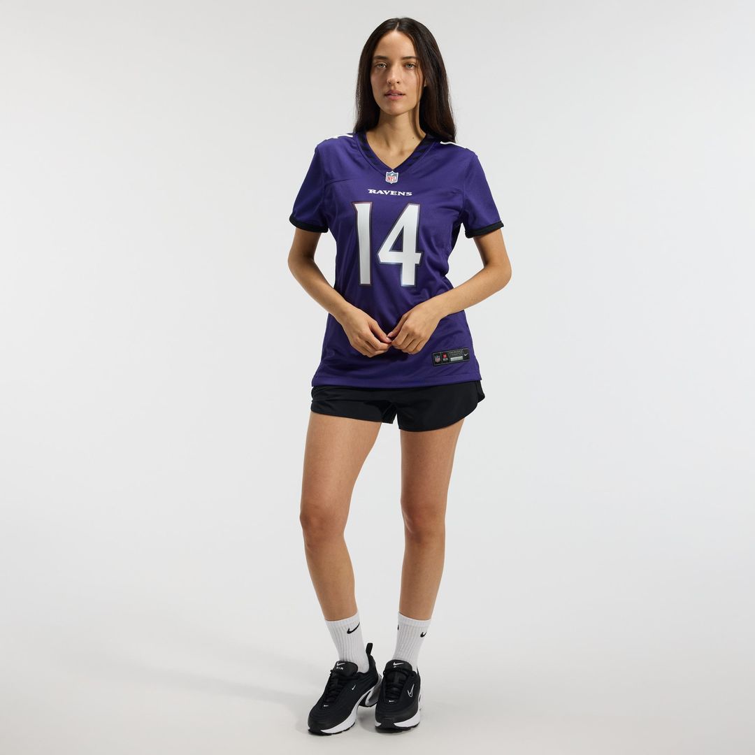 Kyle Hamilton Baltimore Ravens Women's Team Game Jersey - Purple