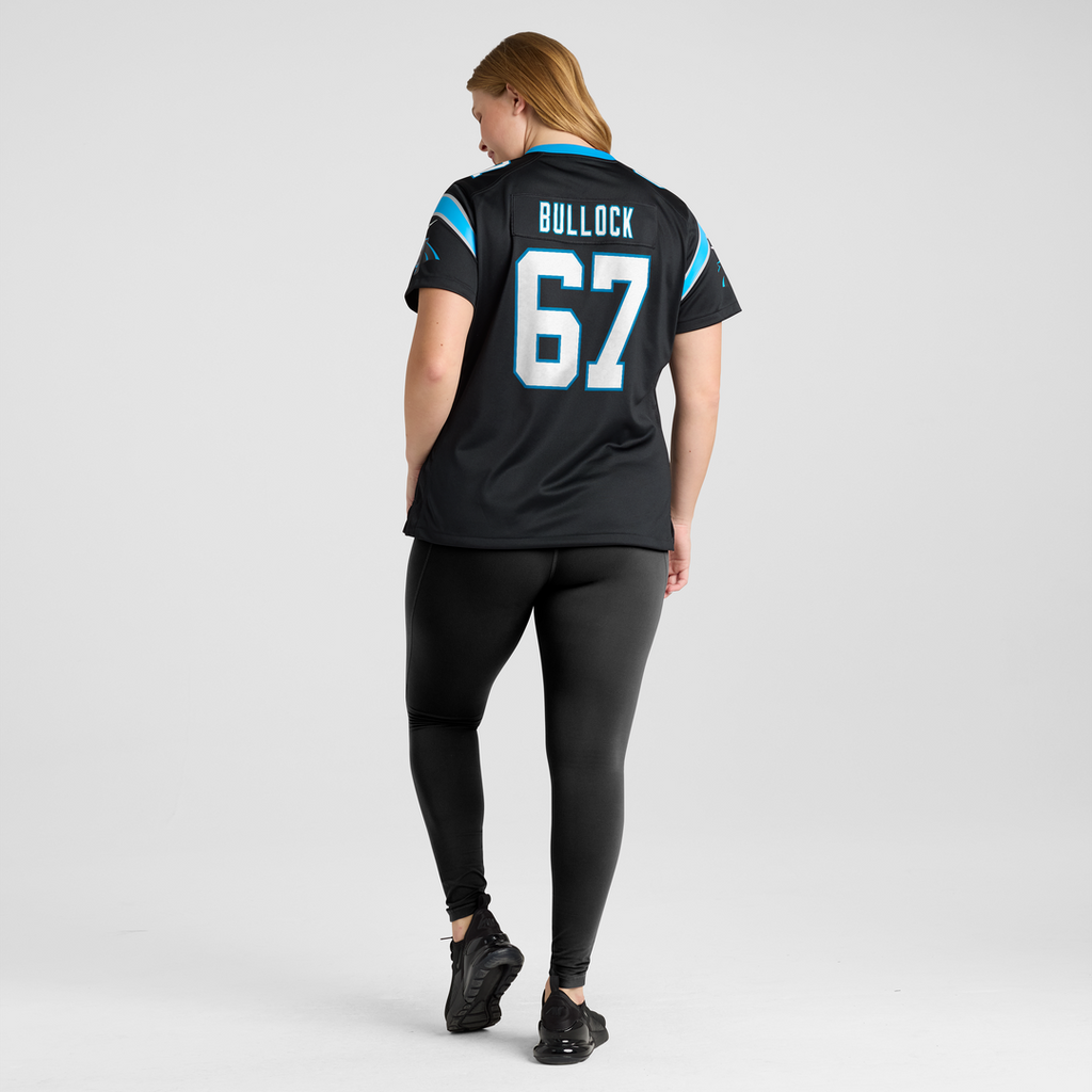 Corey Bullock Carolina Panthers Women's Team Game Jersey - Black