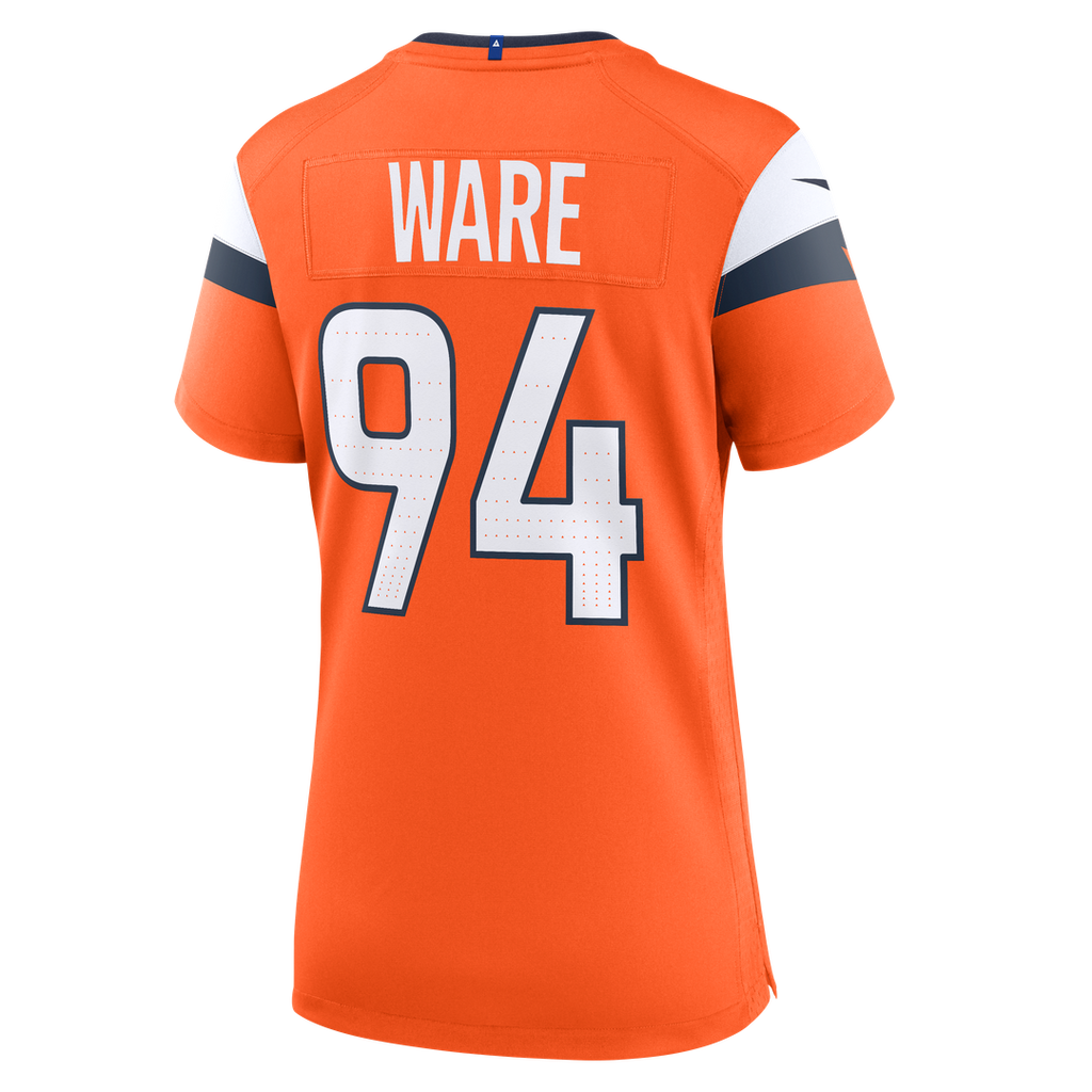 DeMarcus Ware Denver Broncos Women's Team Retired Game Jersey - Orange