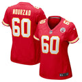 Hunter Nourzad Kansas City Chiefs Women's Game Jersey - Red