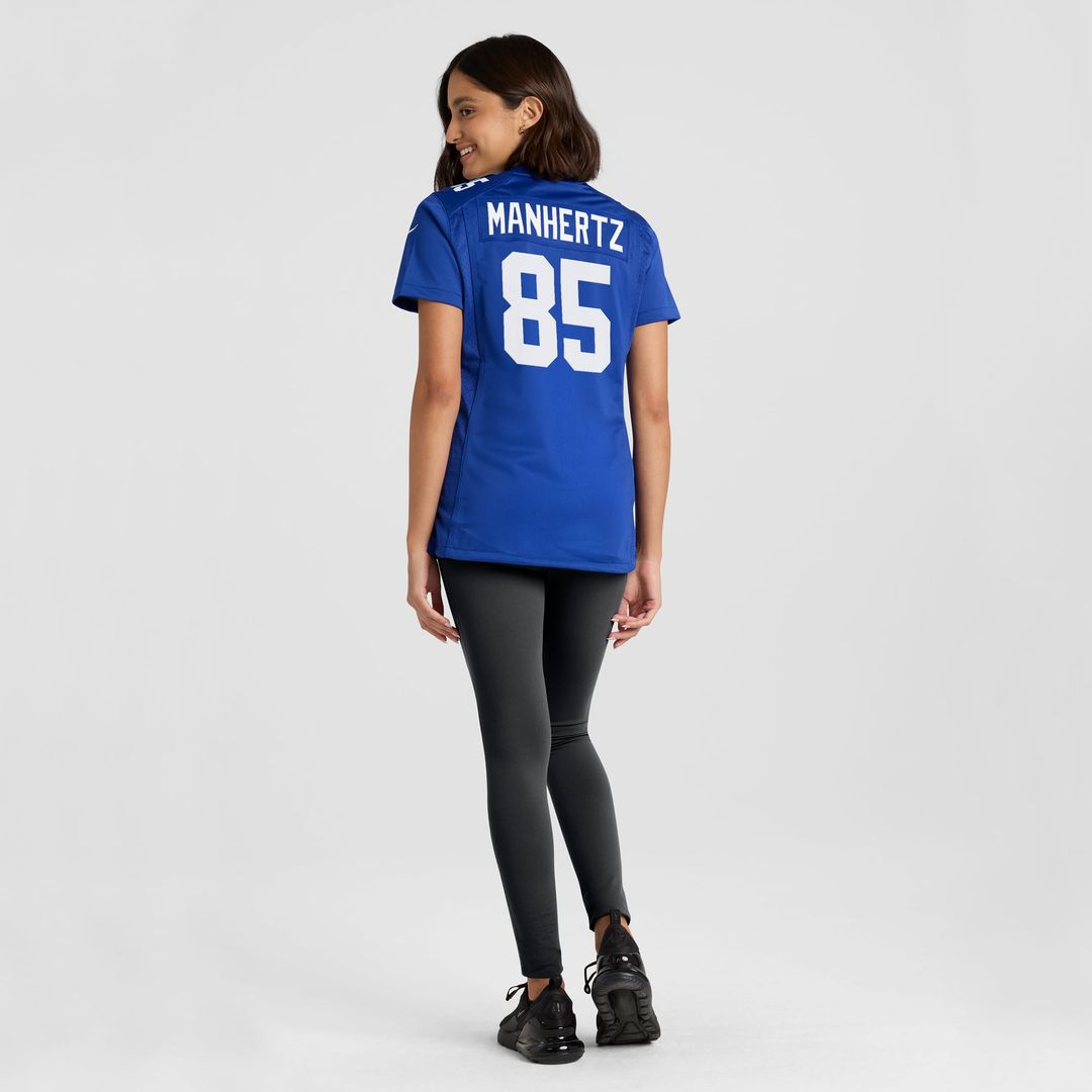 Chris Manhertz New York Giants Women's Game Jersey - Royal