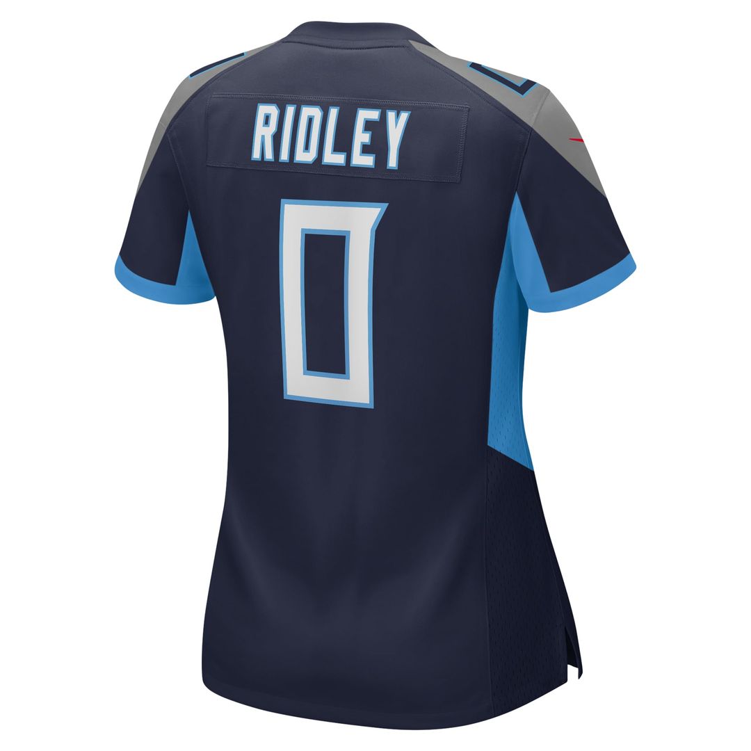 Calvin Ridley Tennessee Titans Women's Game Player Jersey - Navy