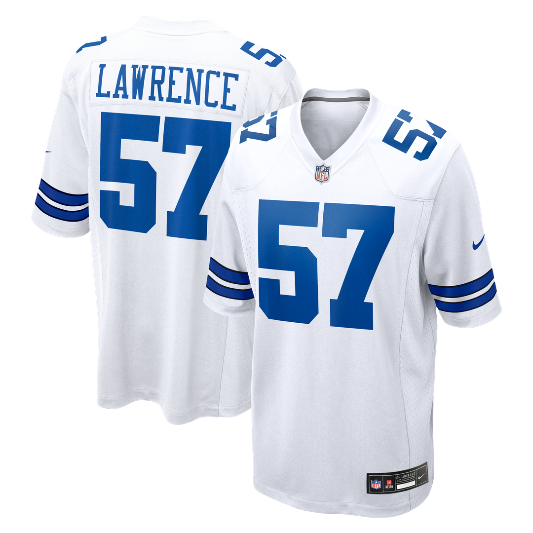 Malachi Lawrence Dallas Cowboys Game Jersey - White