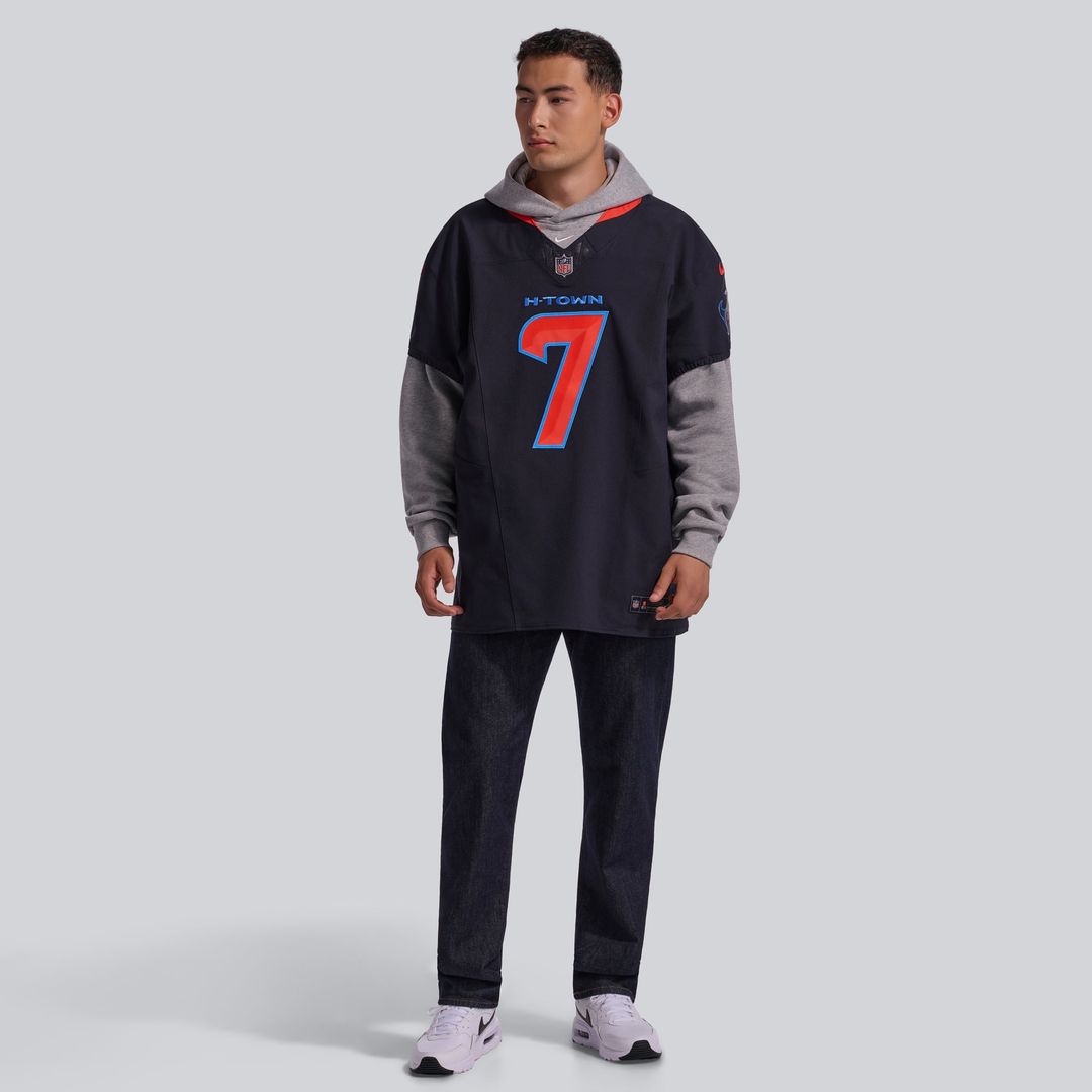 C.J. Stroud Houston Texans Alternate 2 Vapor F.U.S.E. Elite Jersey - Navy