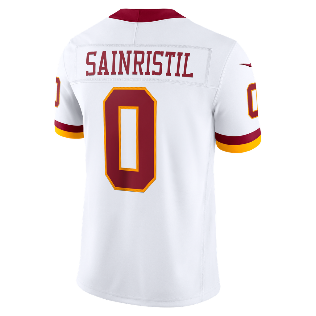 Mike Sainristil Washington Commanders Team Vapor F.U.S.E. Stitched Limited Jersey - Burgundy