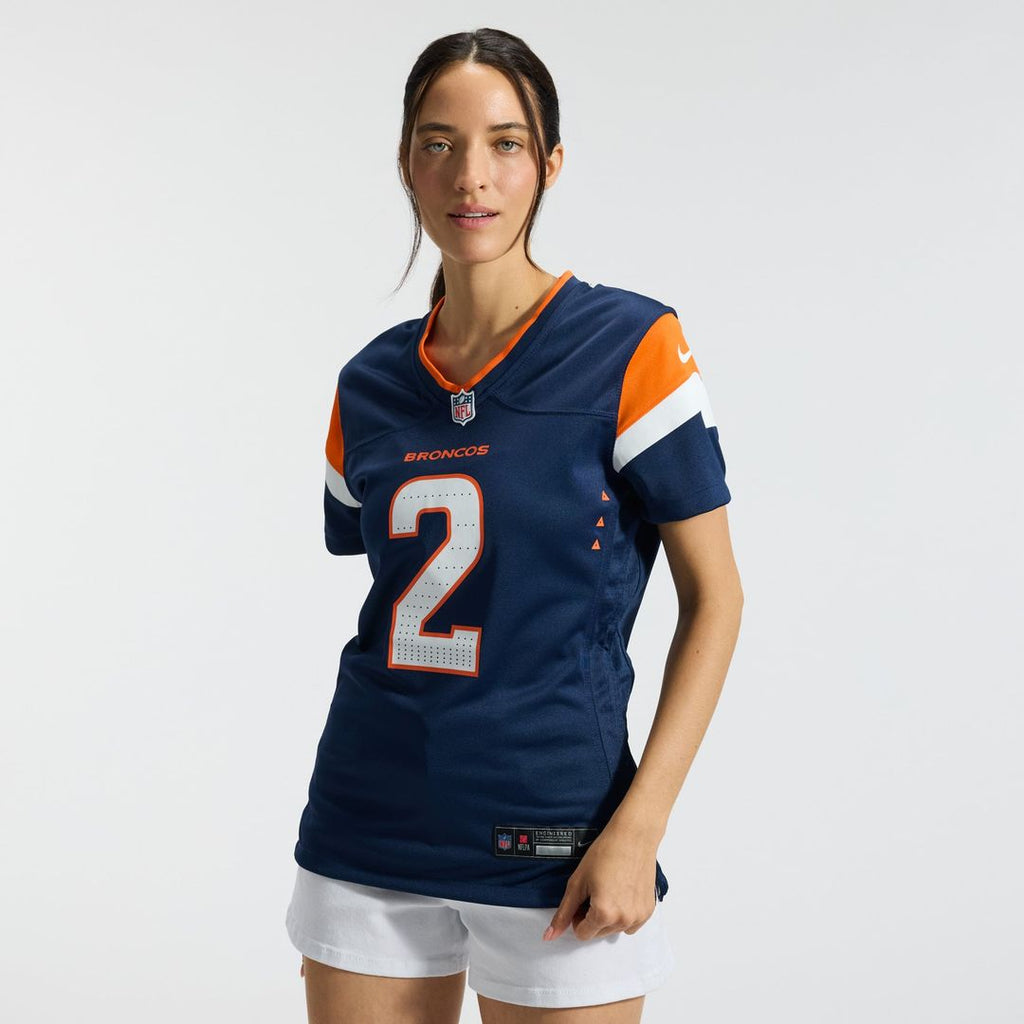 Patrick Surtain II Denver Broncos Women's Team Game Jersey - Orange