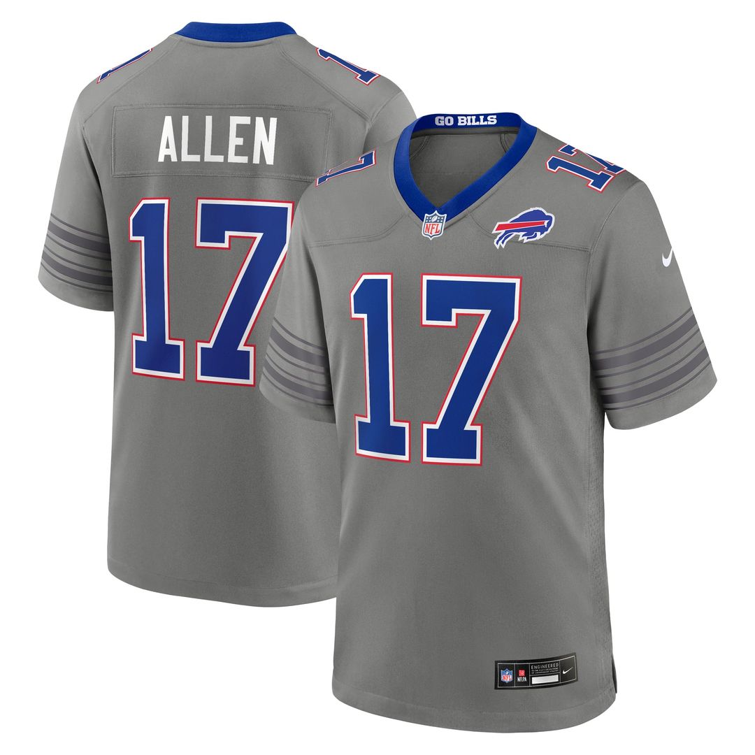 Josh Allen Buffalo Bills Team Game Player Jersey - Royal