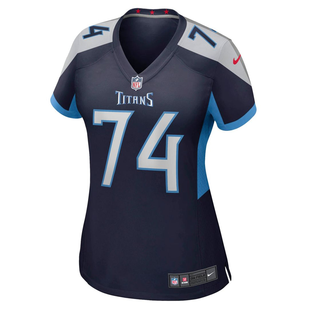Bruce Matthews Tennessee Titans Women's Oilers Throwback Retired Player Game Jersey - Light Blue
