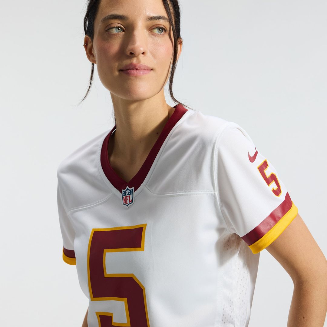 Jayden Daniels Washington Commanders Women's Game Jersey - Burgundy