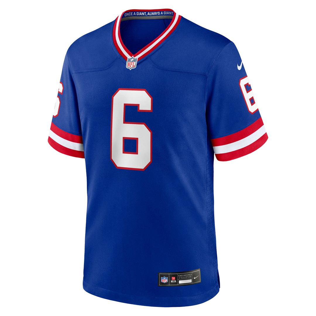 Jaxson Dart New York Giants Alternate 2 Classic Game Jersey - Royal