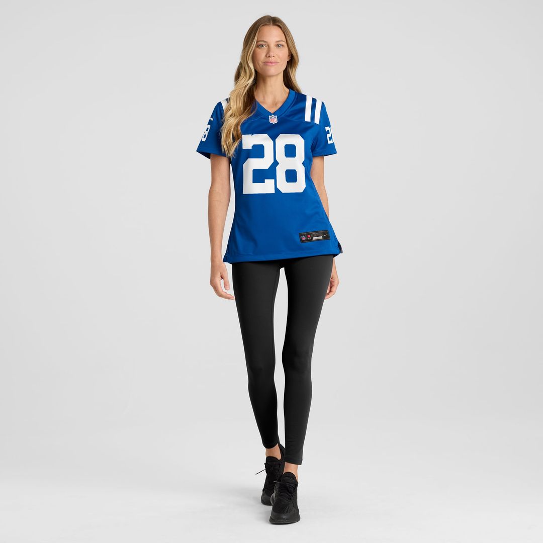 Jonathan Taylor Indianapolis Colts Women's Game Jersey - Royal