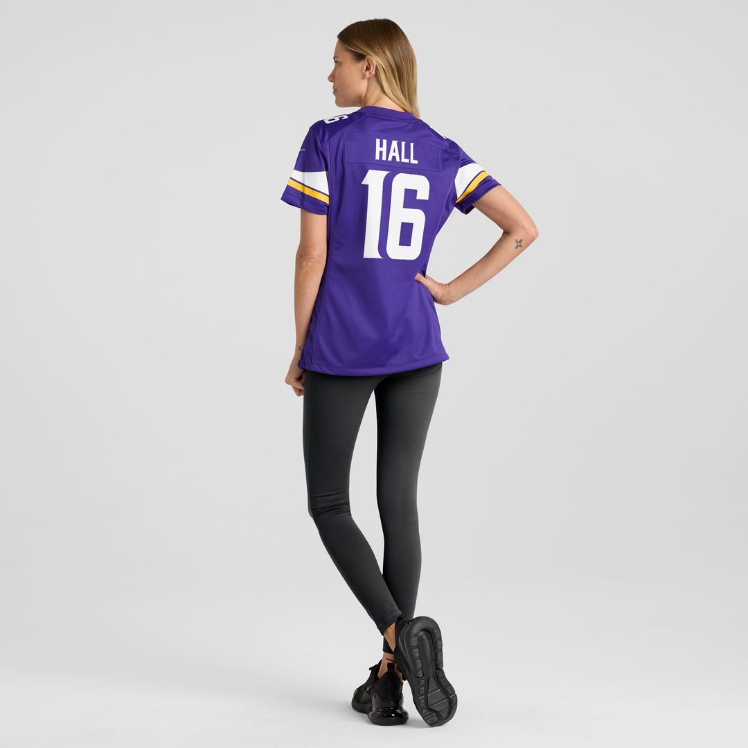 Jaren Hall Minnesota Vikings Women's Game Jersey - Purple
