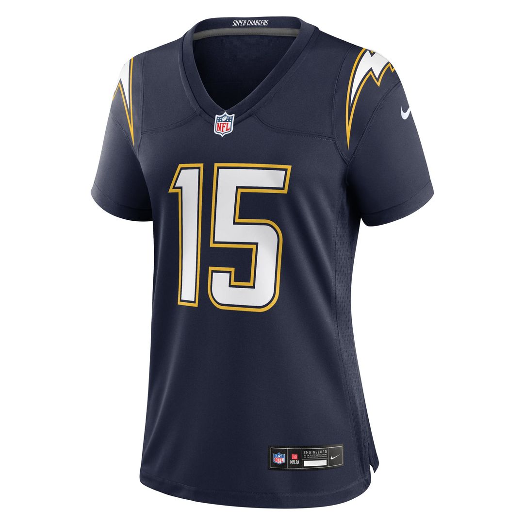 Ladd McConkey Los Angeles Chargers Women's Alternate Charger Power Game Jersey - Gold