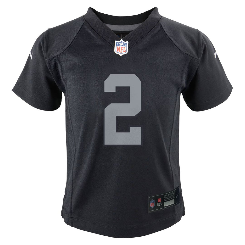 Ashton Jeanty Las Vegas Raiders Preschool Team Player Game Jersey - Black