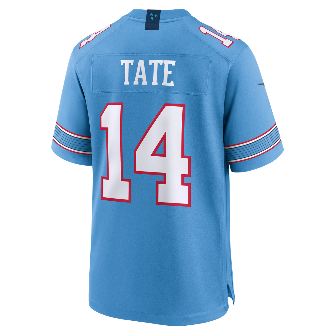Carnell Tate Tennessee Titans Team Game Jersey - Light Blue
