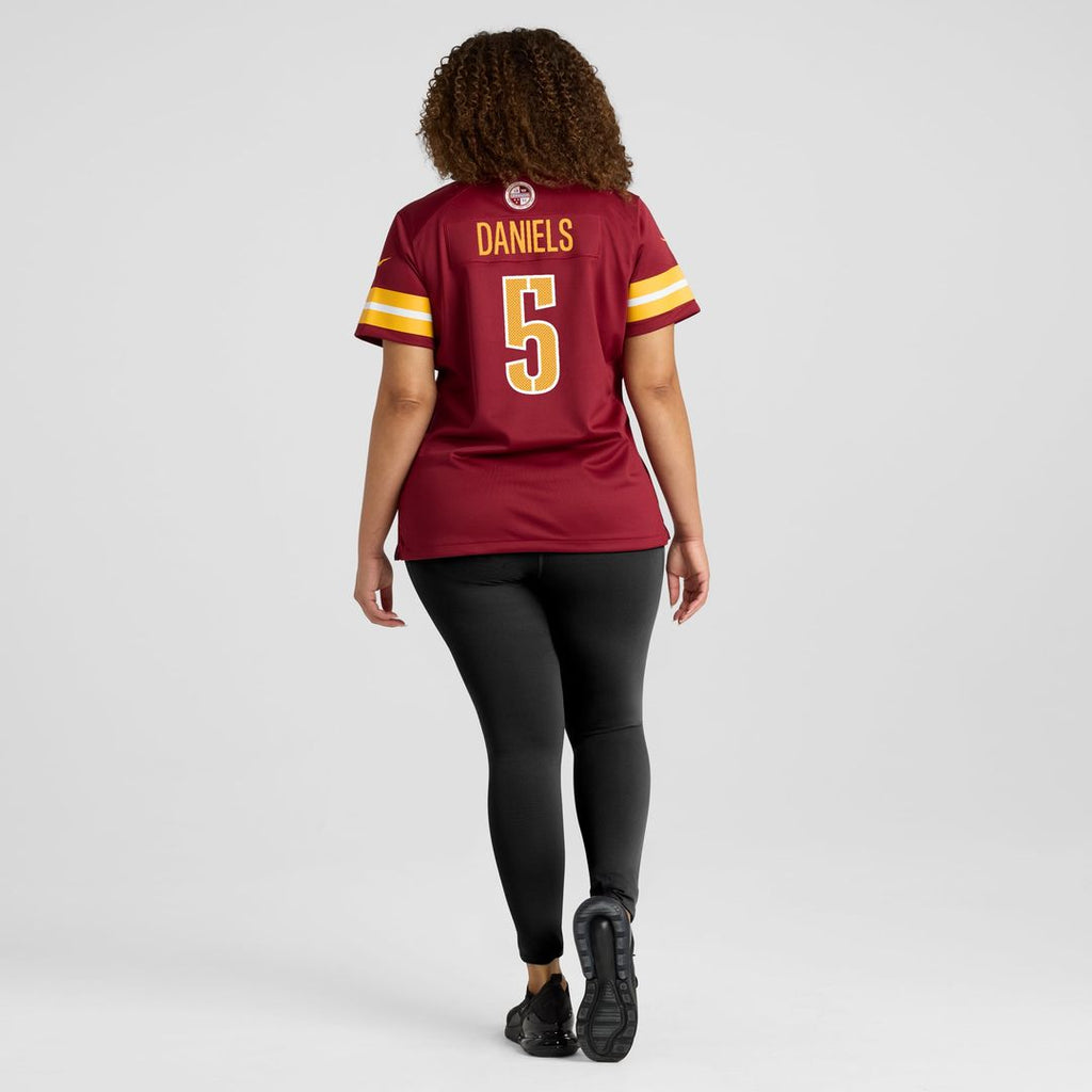 Jayden Daniels Washington Commanders Women's Alternate Game Player Jersey - Black