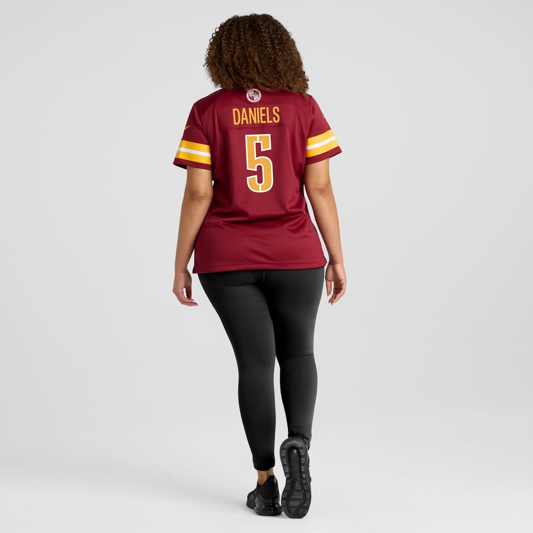Jayden Daniels Washington Commanders Women's Alternate Game Player Jersey - Black