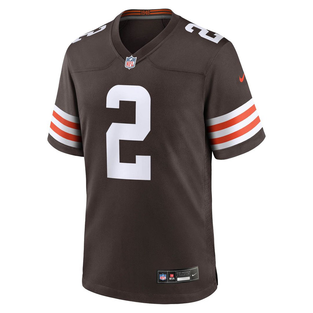 Shedeur Sanders Cleveland Browns Game Jersey - White