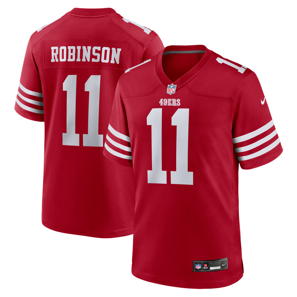 Demarcus Robinson San Francisco 49ers Team Game Jersey - Scarlet