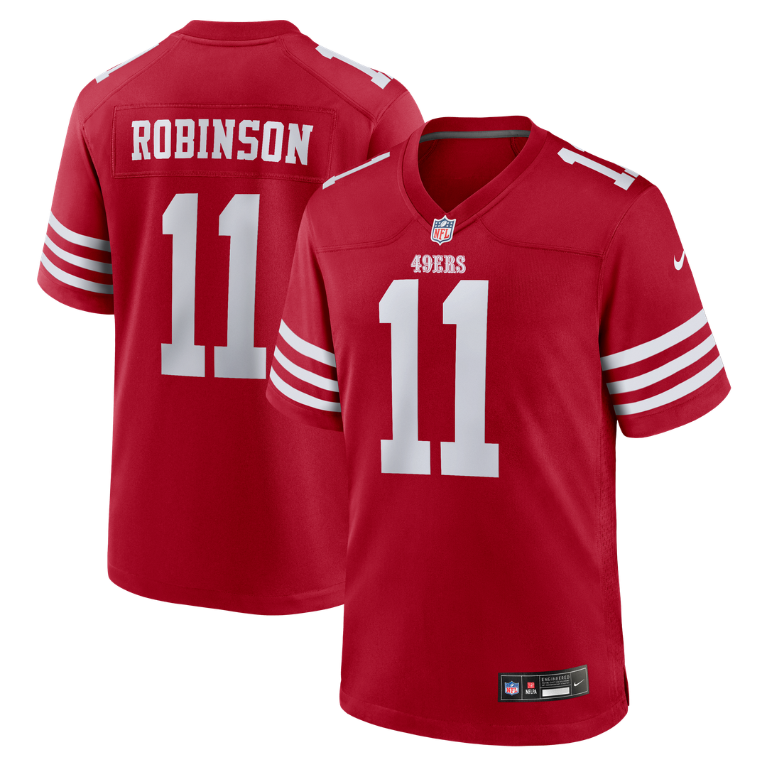 Demarcus Robinson San Francisco 49ers Team Game Jersey - Scarlet