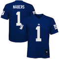 Malik Nabers New York Giants Youth Replica Jersey - Royal