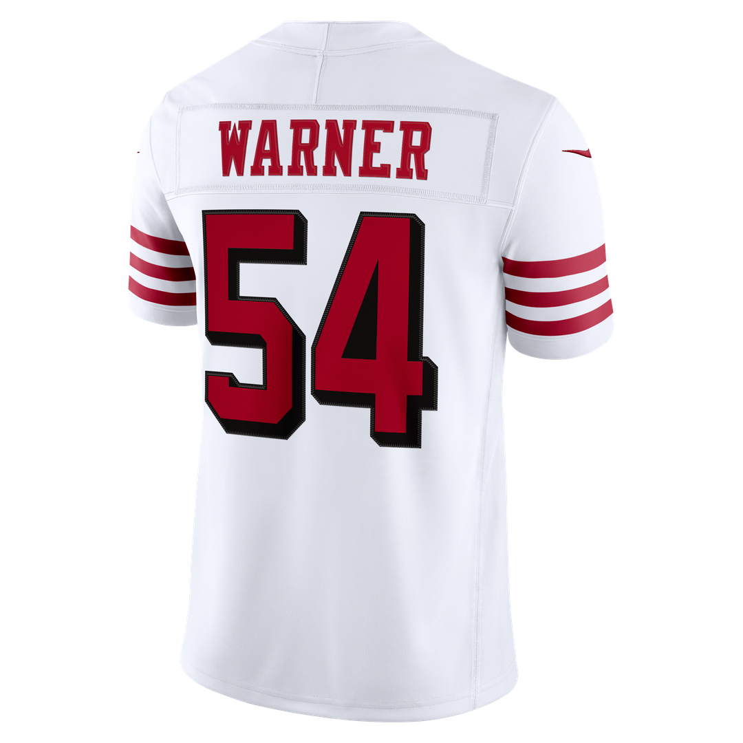 Fred Warner San Francisco 49ers Team Vapor F.U.S.E. Stitched Limited Jersey - Scarlet