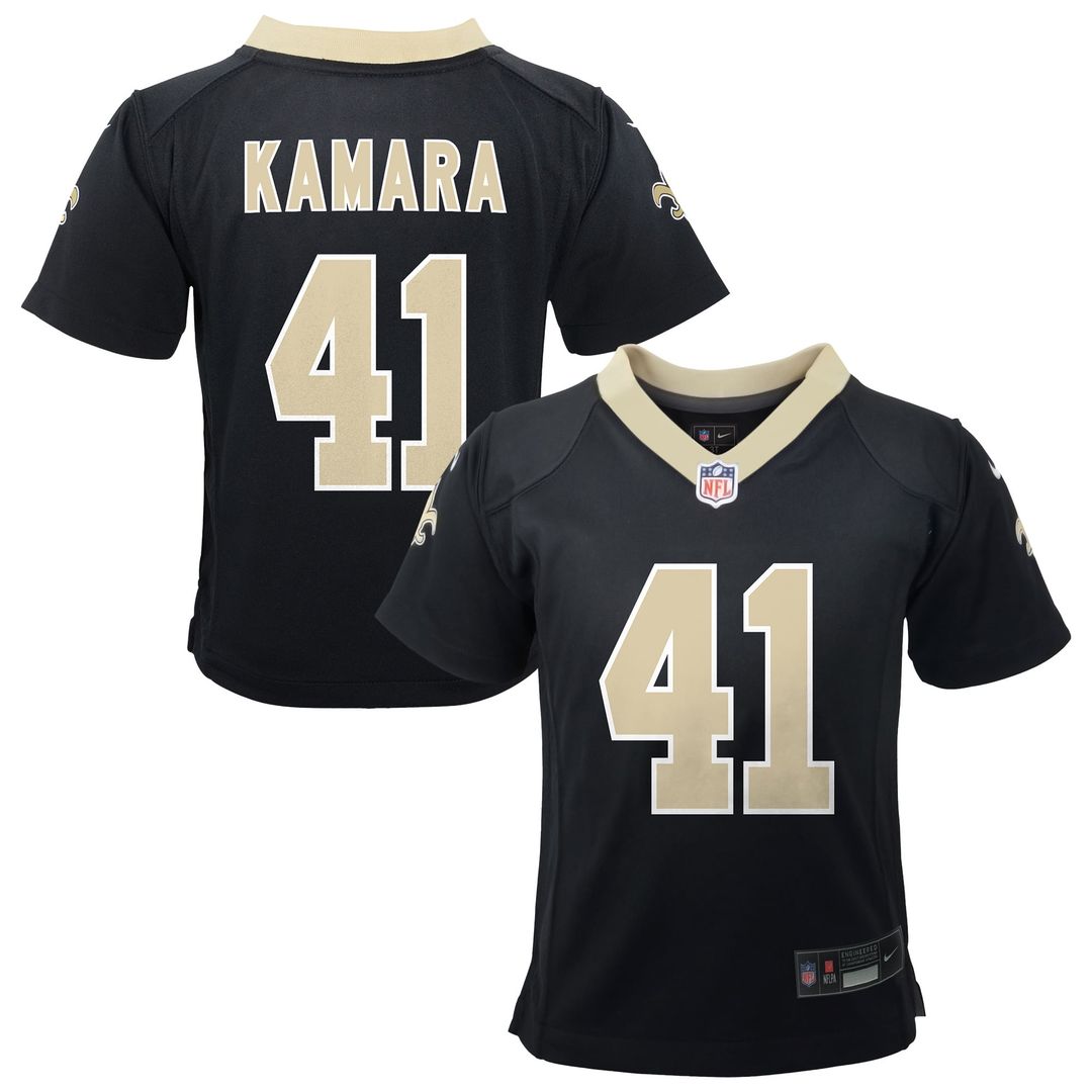 Alvin Kamara New Orleans Saints Toddler Game Jersey - Black