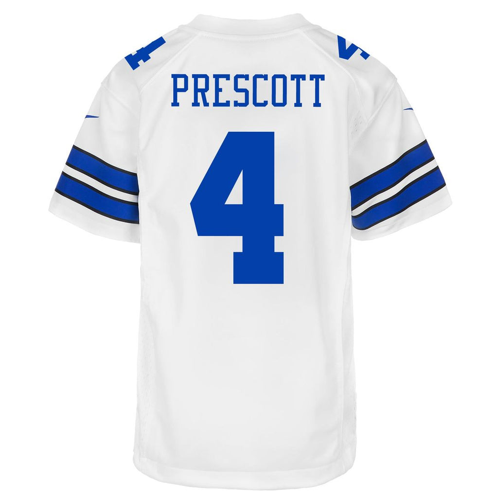 Dak Prescott Dallas Cowboys Youth Game Jersey - White