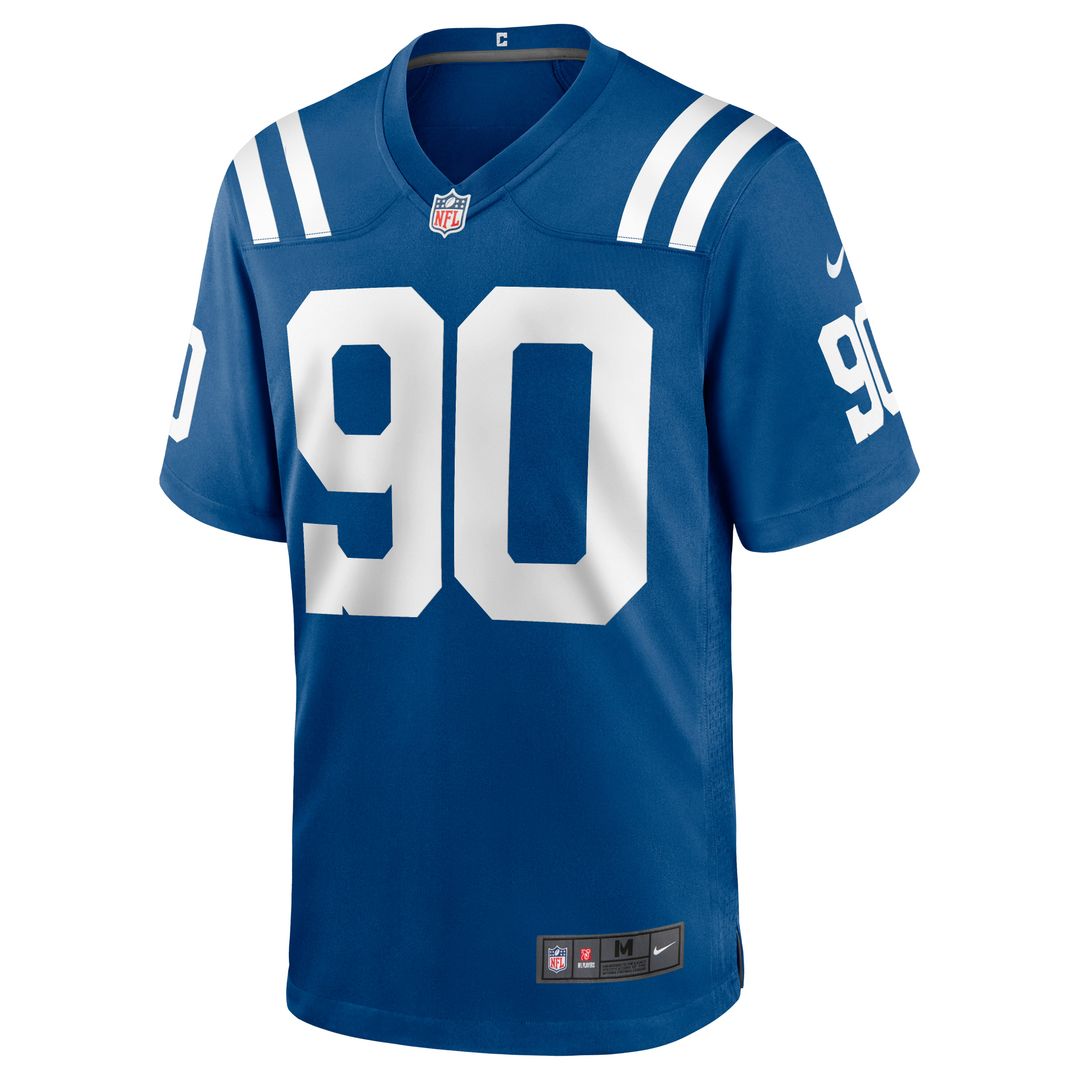 Grover Stewart Indianapolis Colts Game Jersey - Royal