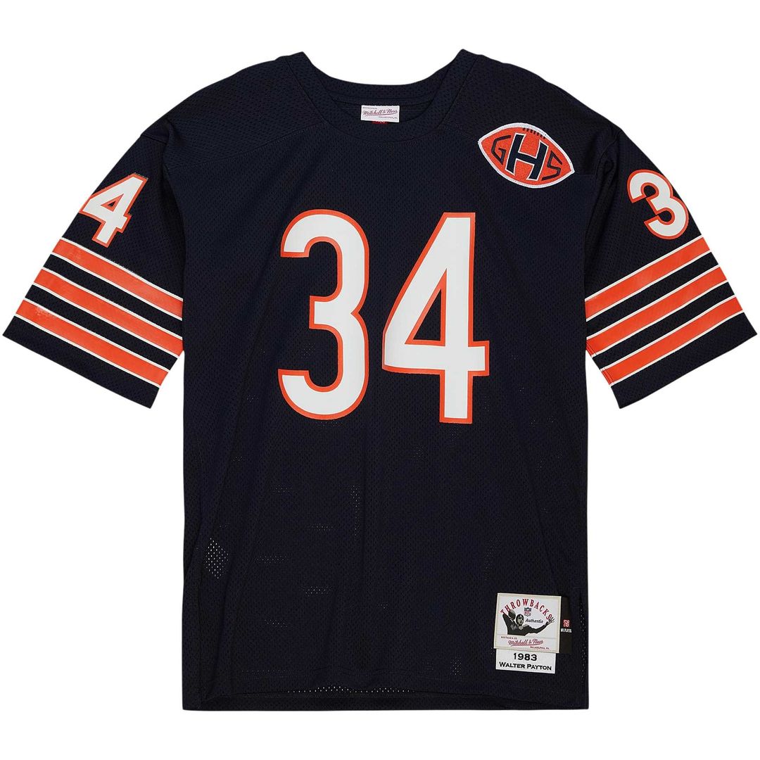 Walter Payton Chicago Bears 1985 Authentic Throwback Retired Player Jersey - White
