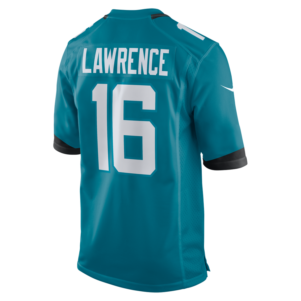 Trevor Lawrence Jacksonville Jaguars Home Game Jersey - Teal